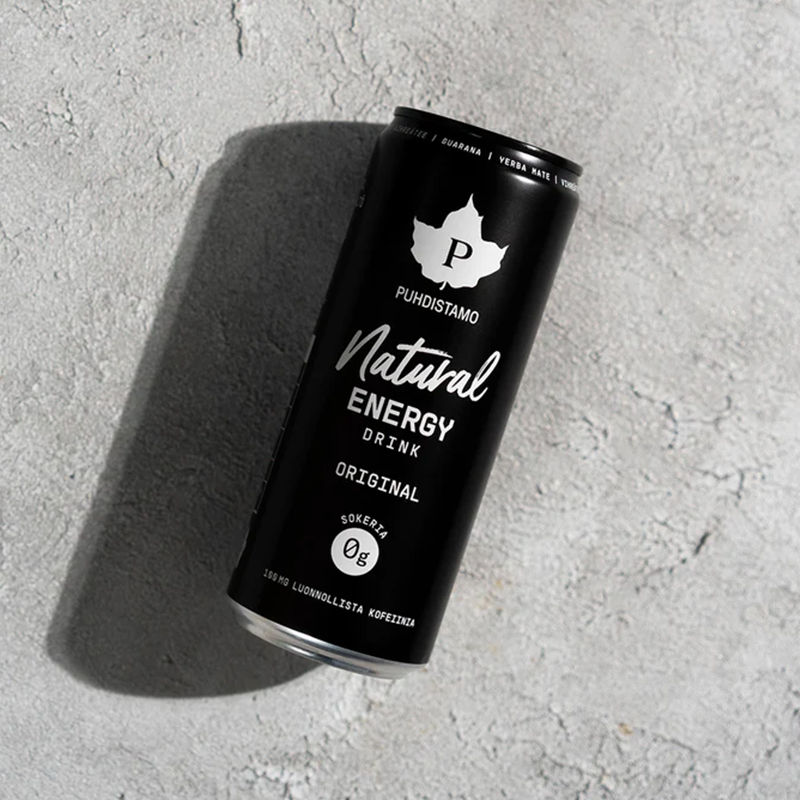 Puhdistamo Natural Energy Drink